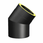 Halvisloret bend ø150 15/30/45gr - Norvai - Bilde 2