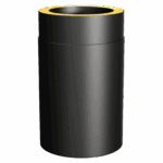 Halvisolert lengde Ø150 1000/500/250mm - Norvai - Bilde 3