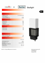 Kobok By Norvai - STARLIGHT HØYRE - Peisinnsats - Bilde 2